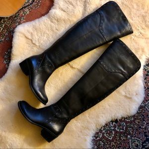 Vince Camuto over the knee leather boots
